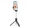 Selfie stick Hurtel WRY1S 0,7m Czarno-srebrny