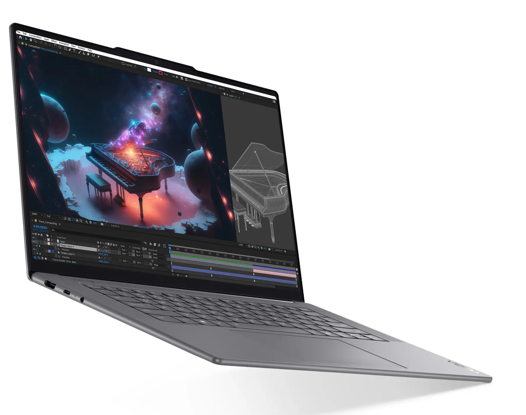Laptop Lenovo Yoga Slim 7 15ILL9 Aura Edition 15,3