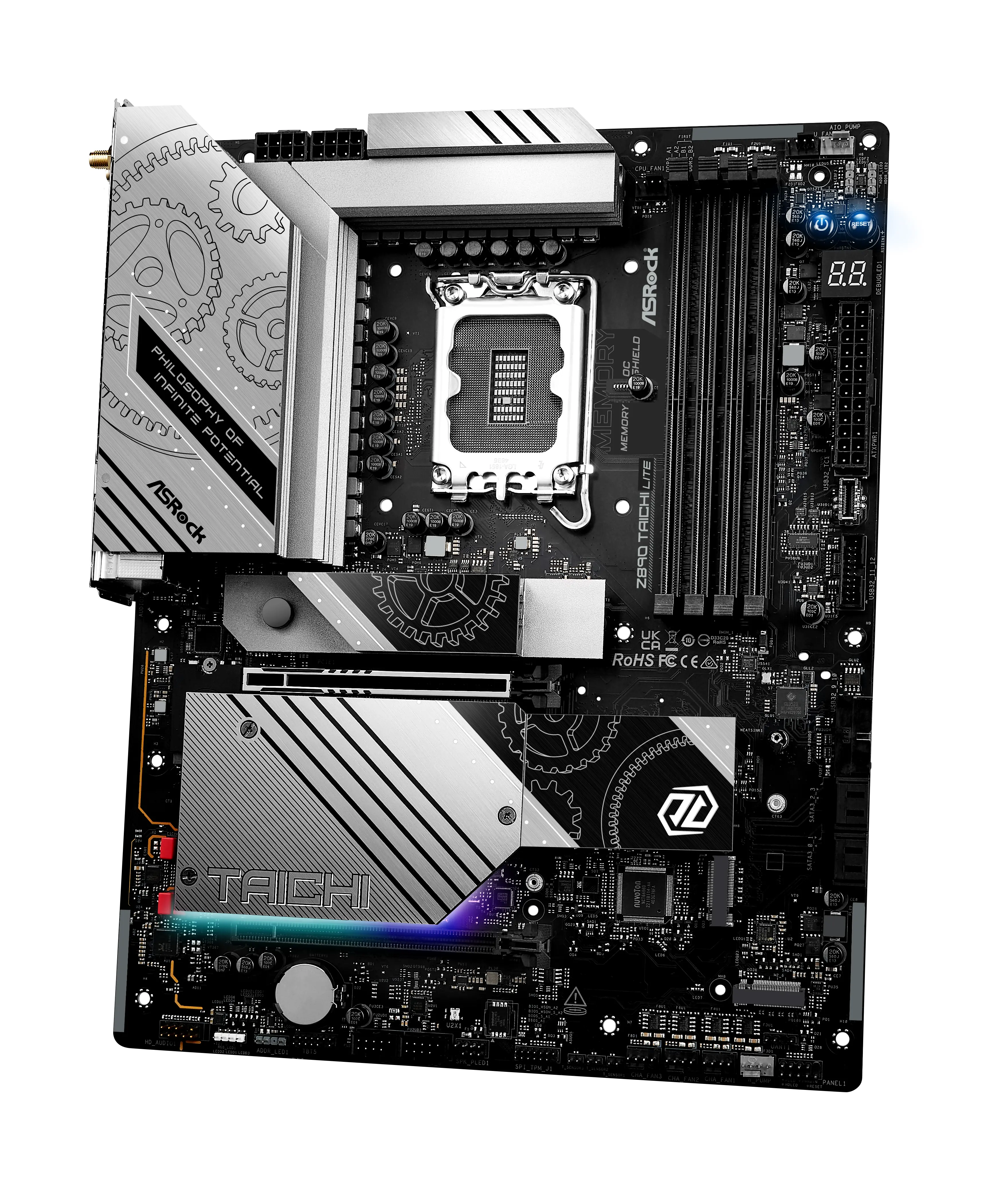 фото Материнська плата ASRock Z890 Taichi Lite 3