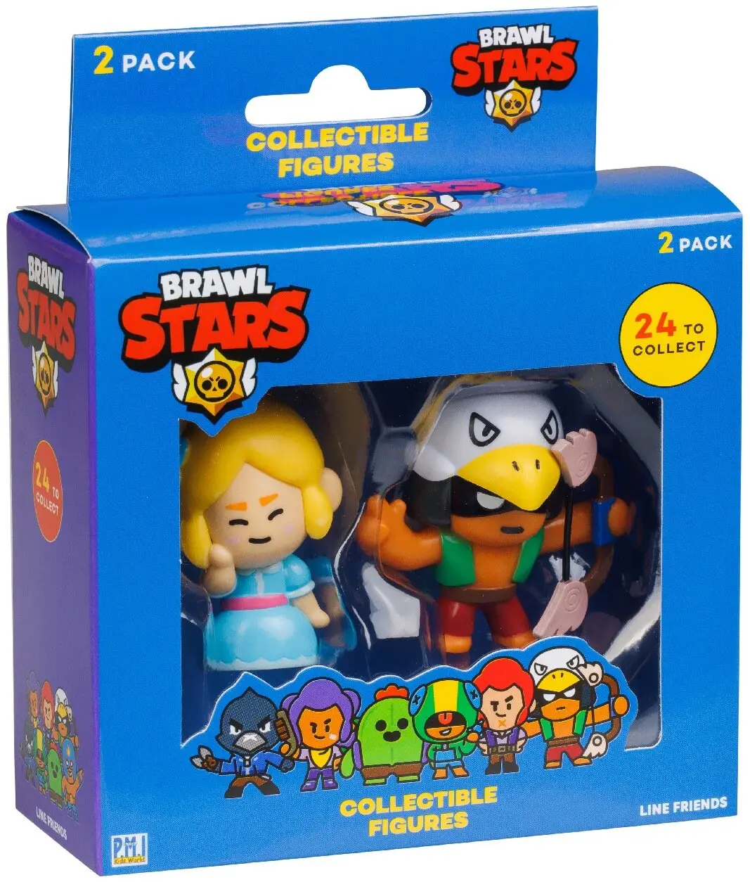 Figurka PMI Kids World Brawl Stars - Piper & Bo BRW2015F