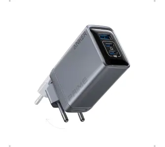 Ładowarka sieciowa Anker Prime 100W GaN 2xUSB-C 1xUSB Srebrny