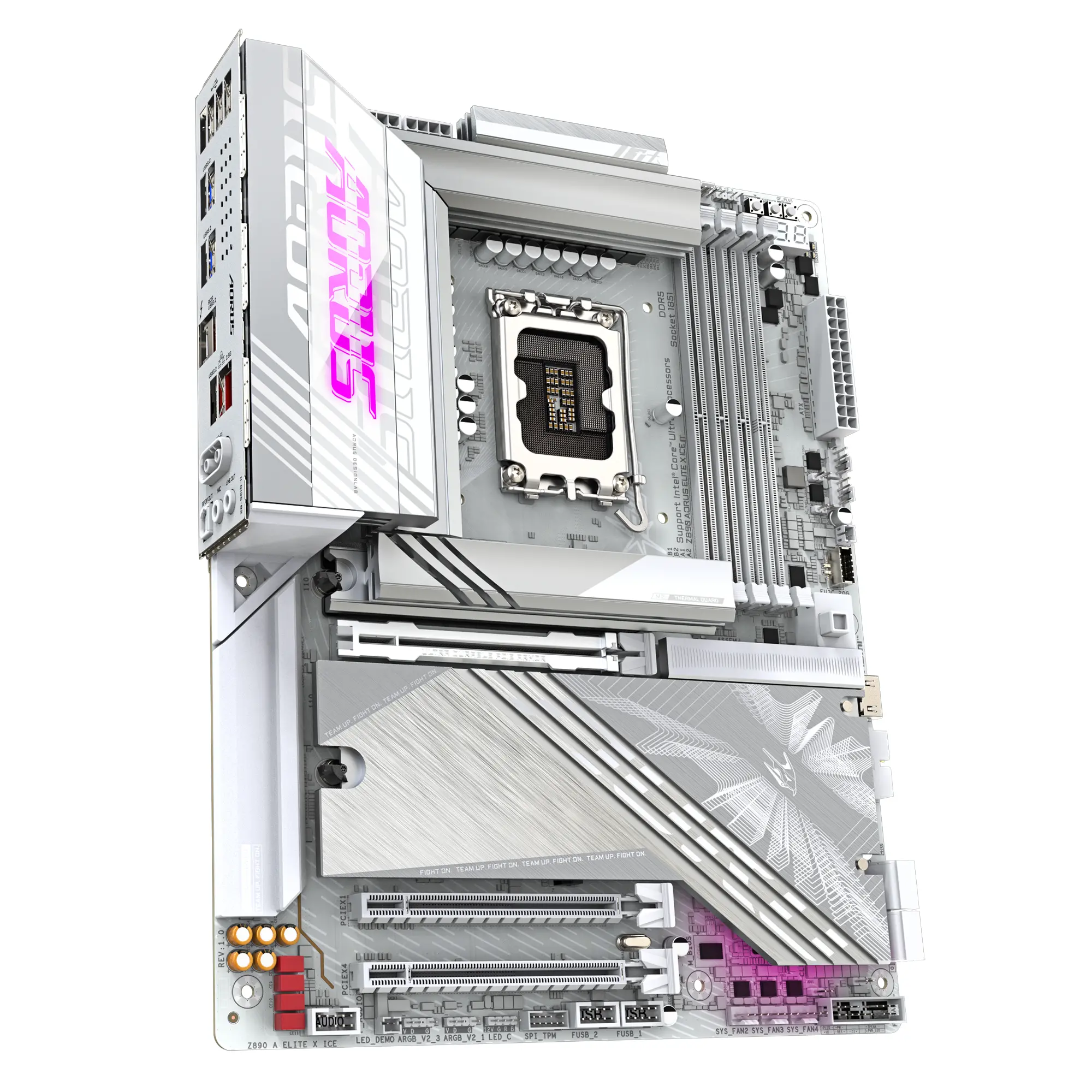 фото Материнская плата Gigabyte Z890 Aorus Elite X ICE 2