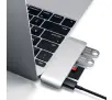 Hub USB Satechi ST-TCUPS Type-C Pass-Through USB Hub Srebrny