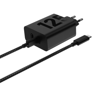 Ładowarka sieciowa Motorola TurboPower 2x USB-C 125W Czarny + kabel USB-C