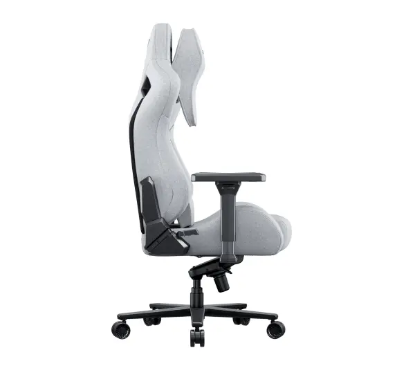 Anda Seat Kaiser 2 Pro XL Gamingowy do 200kg Tkanina Lniana Szary - Kup na Raty - RRSO 0%