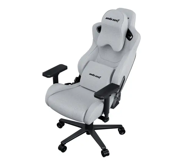 Anda Seat Kaiser 2 Pro XL Gamingowy do 200kg Tkanina Lniana Szary - Kup na Raty - RRSO 0%