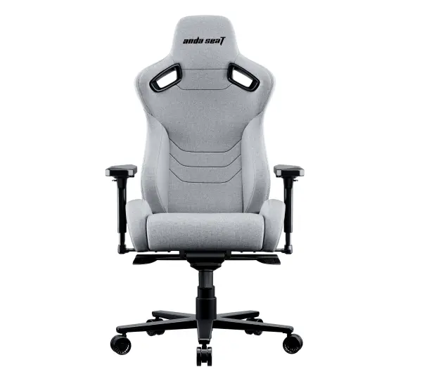 Anda Seat Kaiser 2 Pro XL Gamingowy do 200kg Tkanina Lniana Szary - Kup na Raty - RRSO 0%
