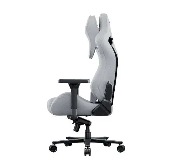 Anda Seat Kaiser 2 Pro XL Gamingowy do 200kg Tkanina Lniana Szary - Kup na Raty - RRSO 0%