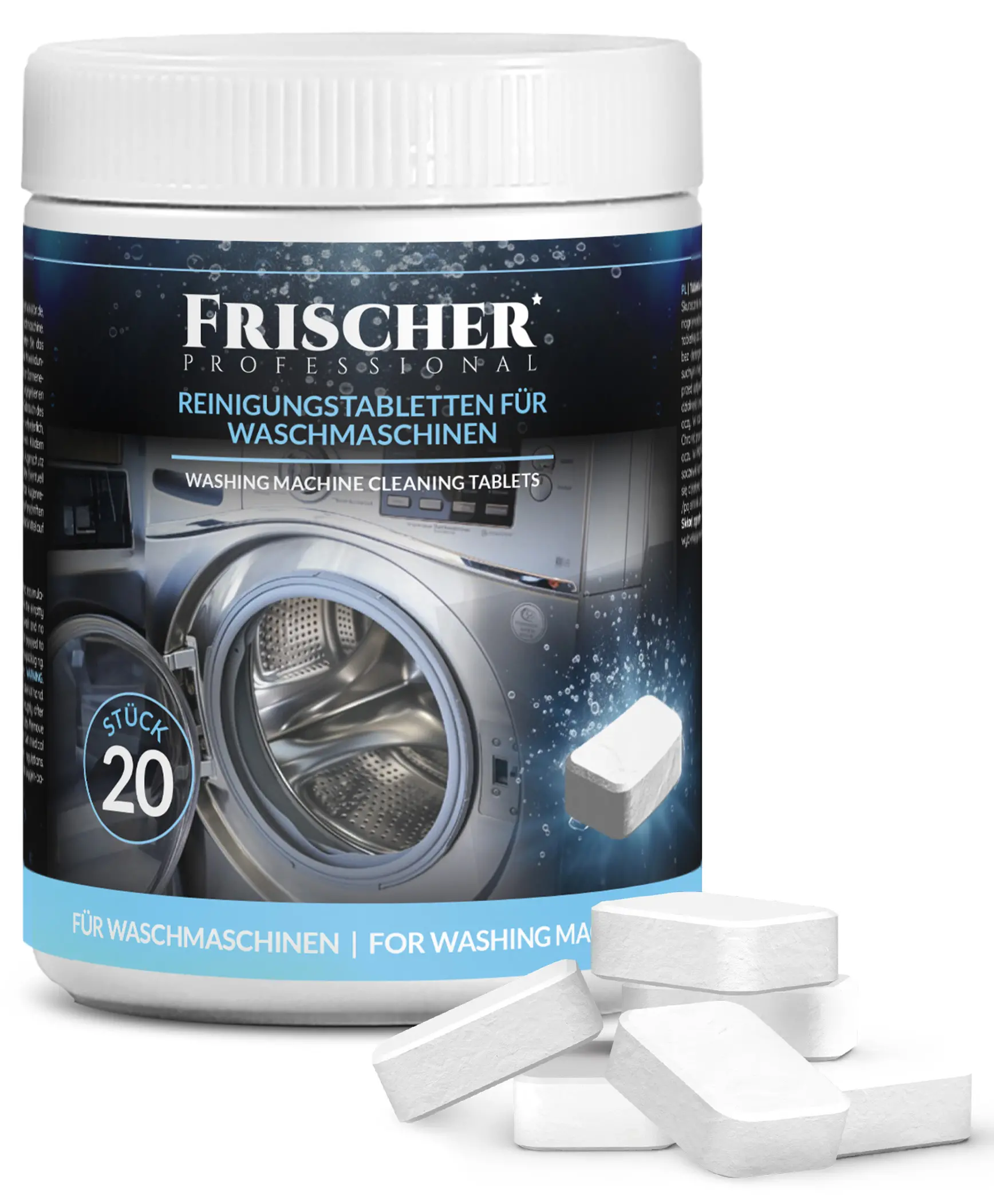 Środek do czyszczenia pralek Frischer tabletki 20szt.