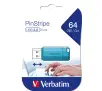 PenDrive Verbatim PinStripe 64GB USB 2.0 Niebieski