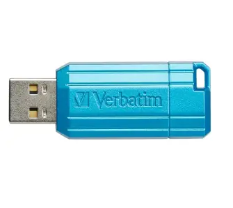 PenDrive Verbatim PinStripe 64GB USB 2.0 Niebieski