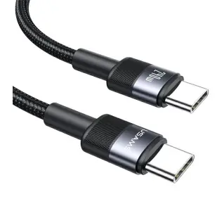 USAMS USB-C do USB-C 240W1,2m SY Series Czarny