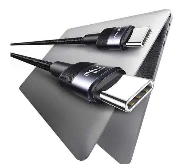 USAMS USB-C do USB-C 240W1,2m SY Series Czarny