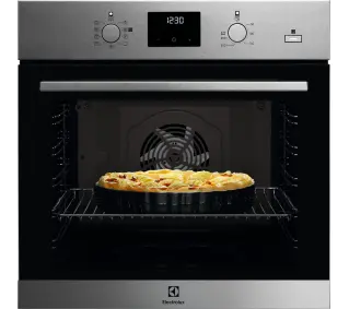Electrolux 600 SteamBake EOD3F50TX Termoobieg Czarno-stalowy - Kup na Raty - RRSO 0%