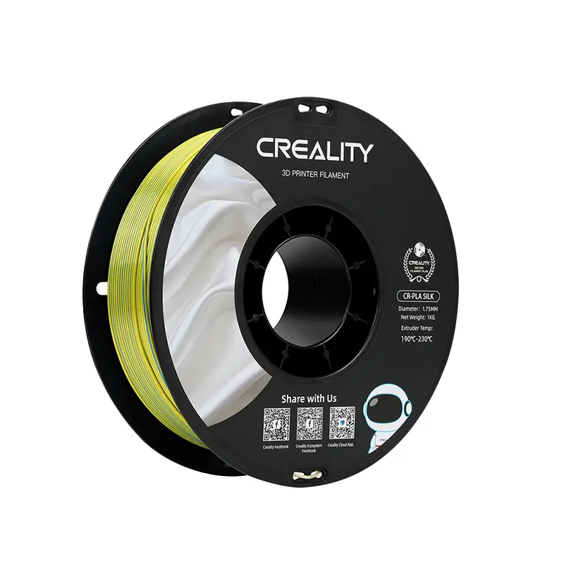 Filament Creality CR-Silk PLA 1,75mm Żółto-niebieski