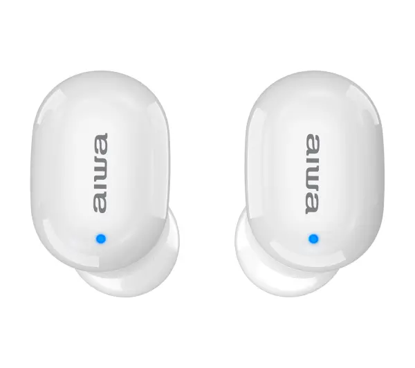 Aiwa EBTW-150WT Dokanałowe Bluetooth 5.0 Biały