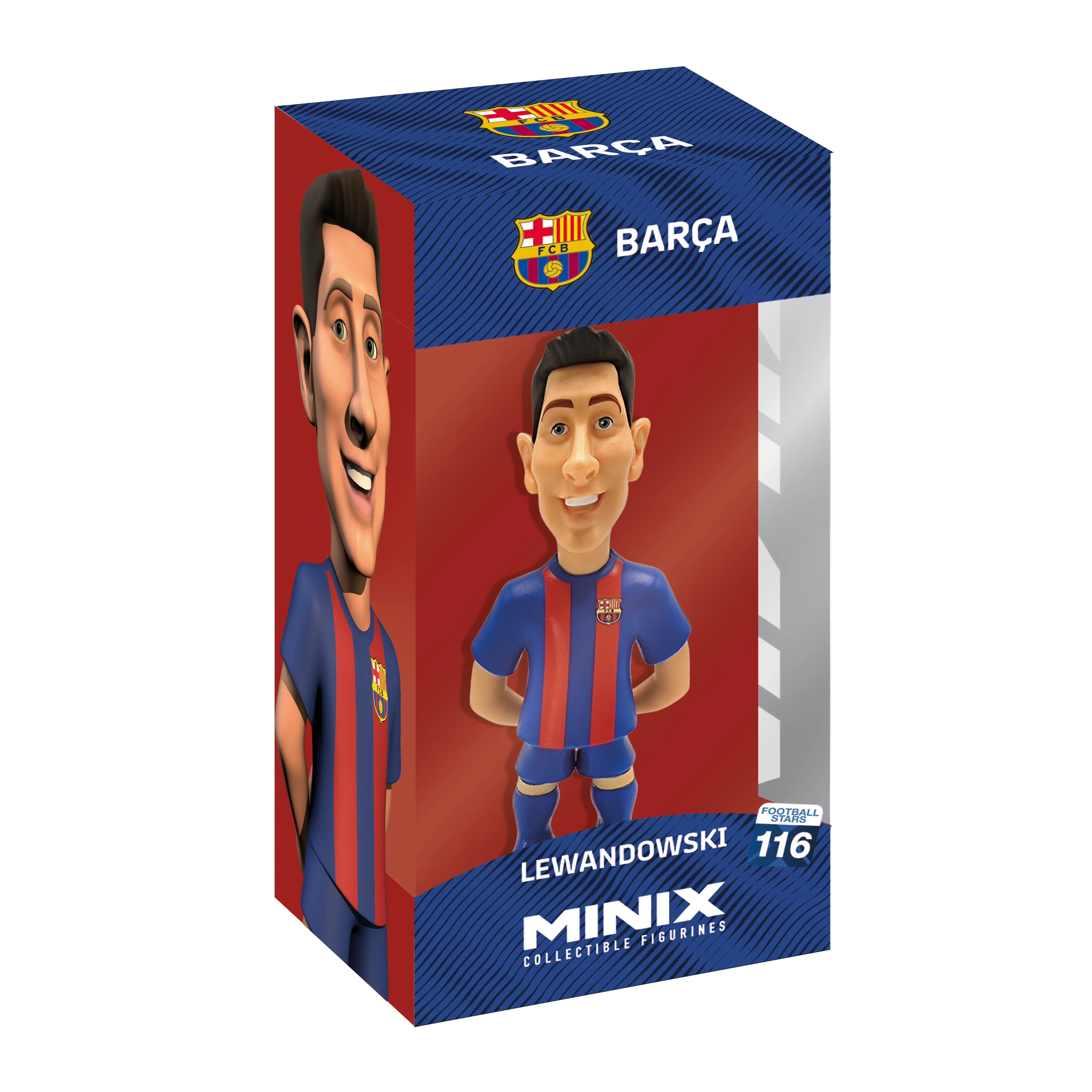 Figurka Minix FC Barcelona Robert Lewandowski