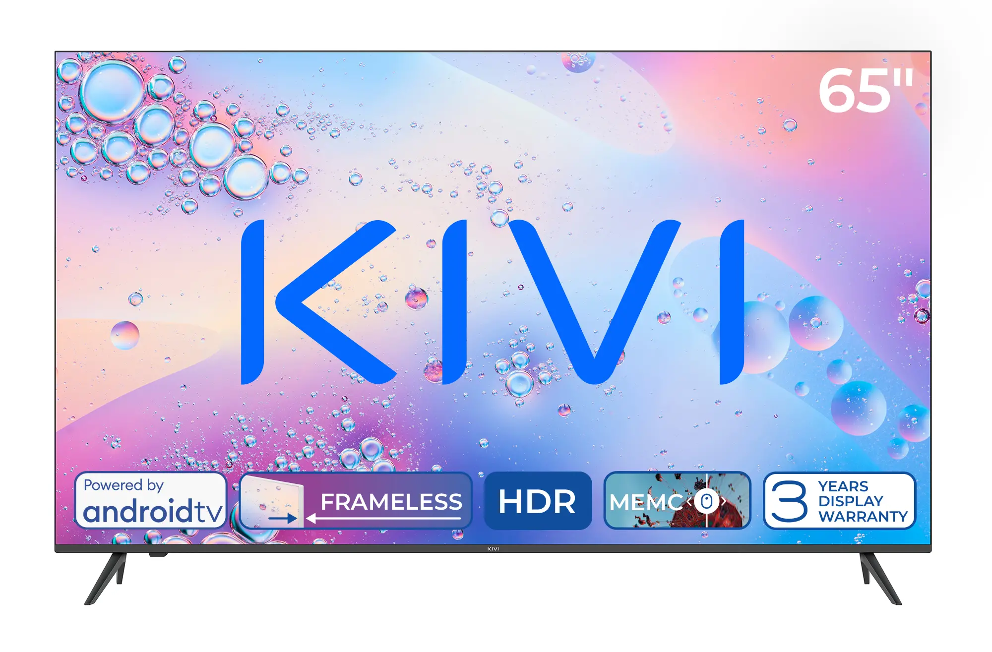 Telewizor KIVI 65U760QB 65" LED 4K Android TV DVB-T2