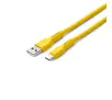 Kabel Colorum USB-A do USB-C 3A CK60 1,8m Żółty