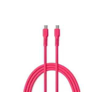 Kabel Colorum USB-C do USB-C 3A CK60 1,8m Czerwony