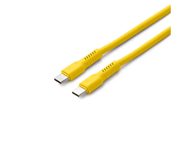 Colorum USB-C do USB-C 3A CK60 1,8m Żółty