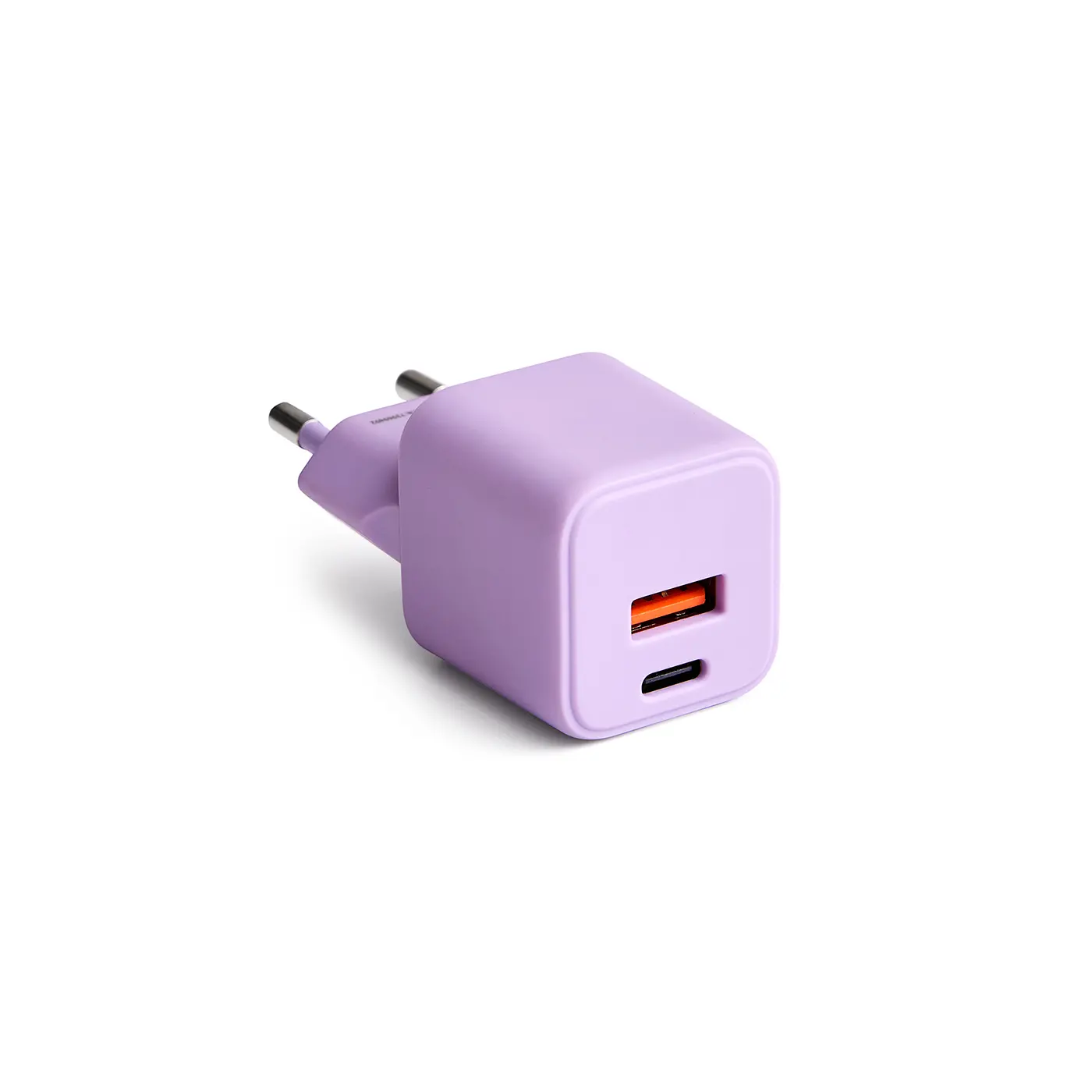 Ładowarka sieciowa Colorum USB-A USB-C Fioletowy