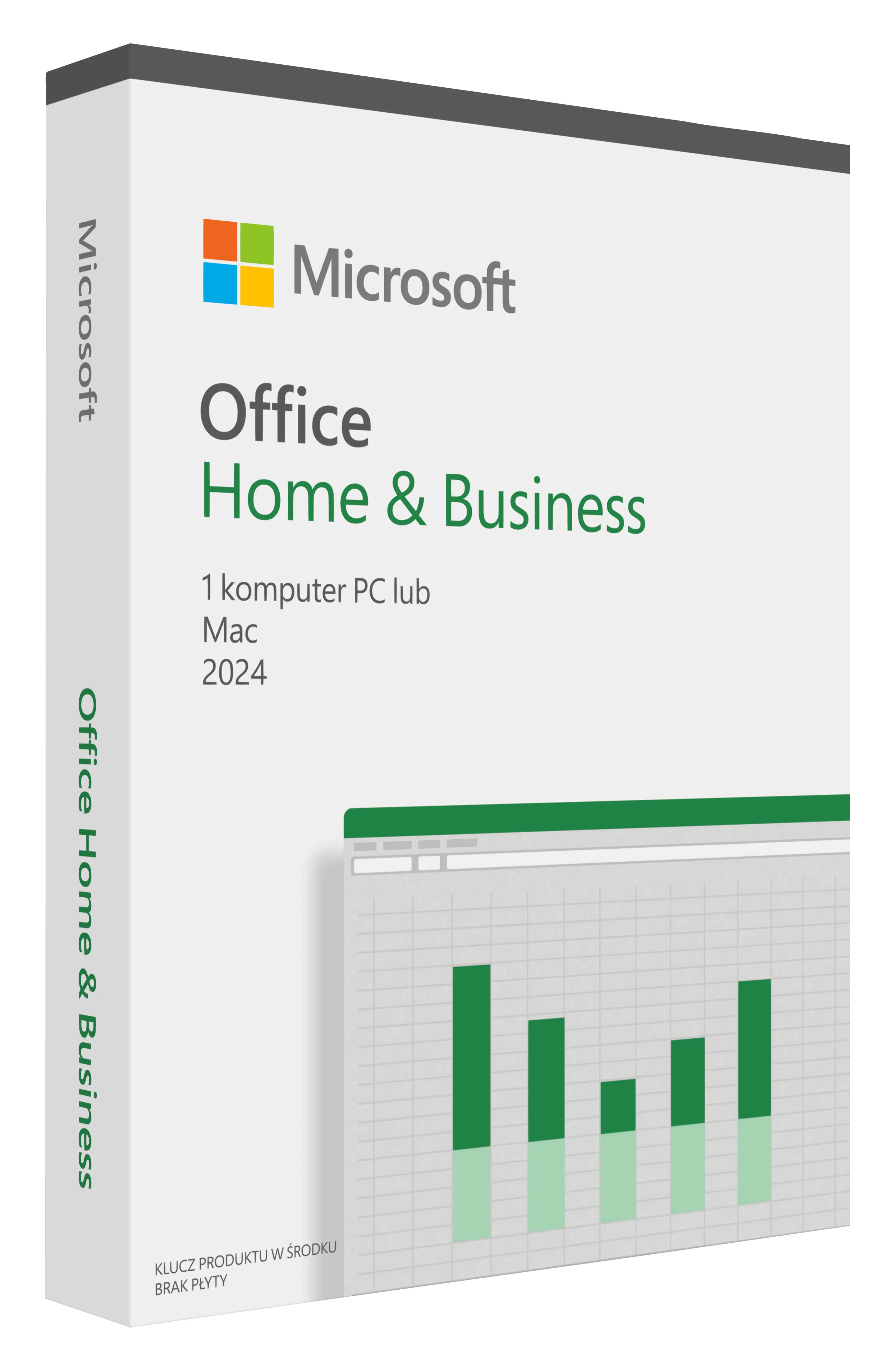 Program Microsoft Office Home and Business 2024 Box