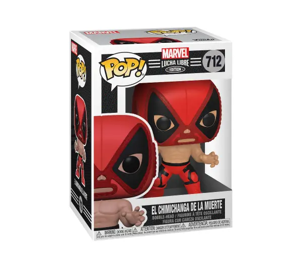 Фото - Фігурки / трансформери Funko Pop Marvel Luchadores Deadpool El Chmichanga De La Muerte 