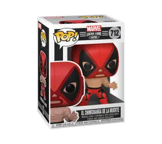 Funko Pop Marvel Luchadores Deadpool El Chmichanga De La Muerte