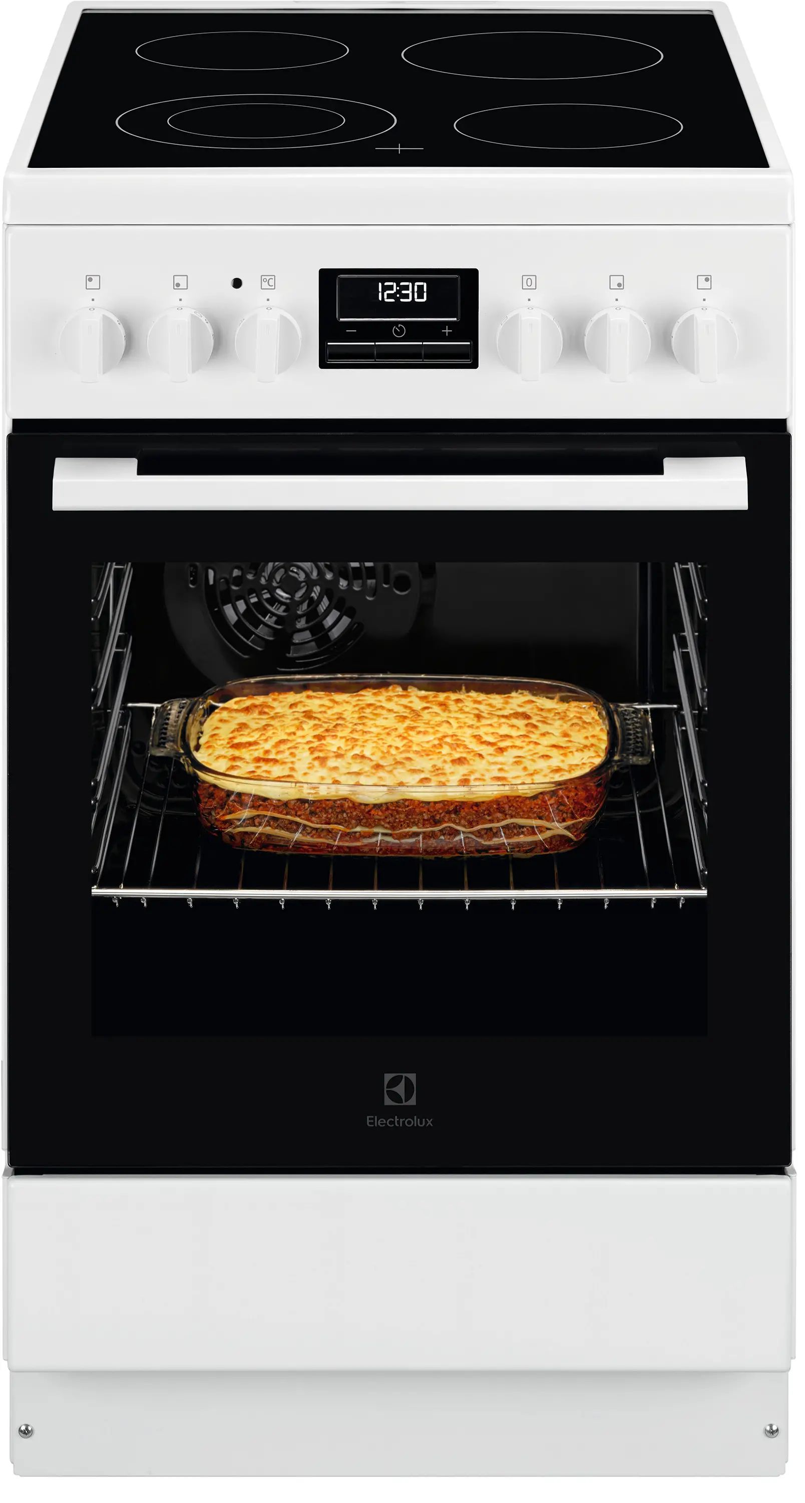 Kuchnia elektryczna Electrolux 500 LKR540266W Termoobieg