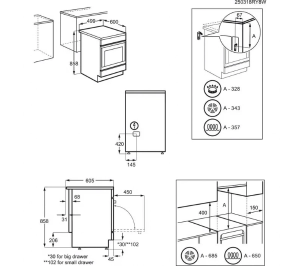 Electrolux 500 LKR540266W Termoobieg - TRZECI -55%, ALBO 5-TY ZA 1ZŁ - Kup na Raty - RRSO 0%