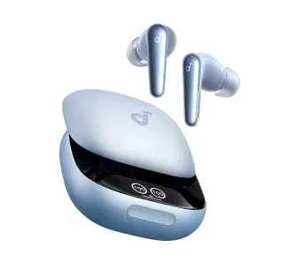 Słuchawki bezprzewodowe Soundcore Liberty 4 Pro Dokanałowe Bluetooth 5.3 Niebieski