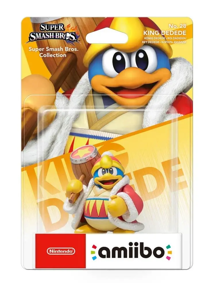 Figurka Nintendo Amiibo No. 28 King Dedede (Super Smash Bros. Collection)