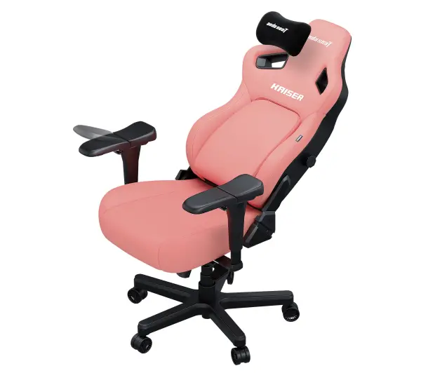Anda Seat Kaiser 4 L Gamingowy do 120kg Skóra Eco Różowy - Kup na Raty - RRSO 0%