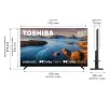 Telewizor Toshiba 65UA5D63DG 65" LED 4K Android TV Dolby Vision Dolby Atmos HDMI 2.1 DVB-T2