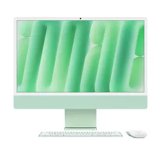 Apple iMac Retina 4.5K M4 10-rdzeni 23,5" 24GB RAM 512GB Dysk SSD macOS Zielony - Kup na Raty - RRSO 0%