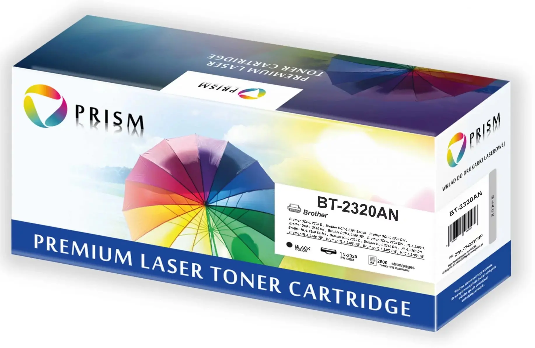 Toner Prism ZBL-TN2320NP (zamiennik TN-2320/TN-660) Czarny