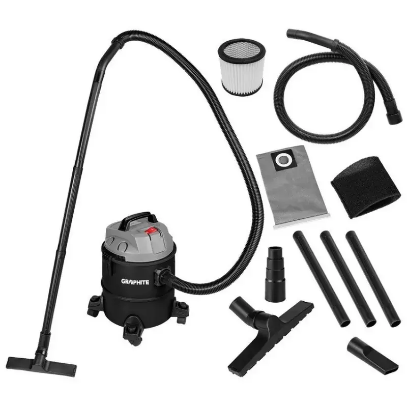 Odkurzacz przemysłowy Graphite 59G614 12000W 20l