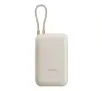 Powerbank Xiaomi PN104033 10000mAh 22,5W Wbudowany kabel USB-C Beżowy