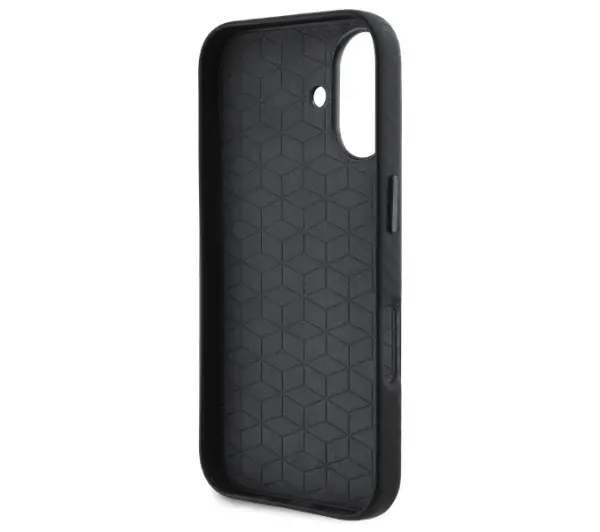 BMW Carbon Wrapped Metal do iPhone 16 Czarny