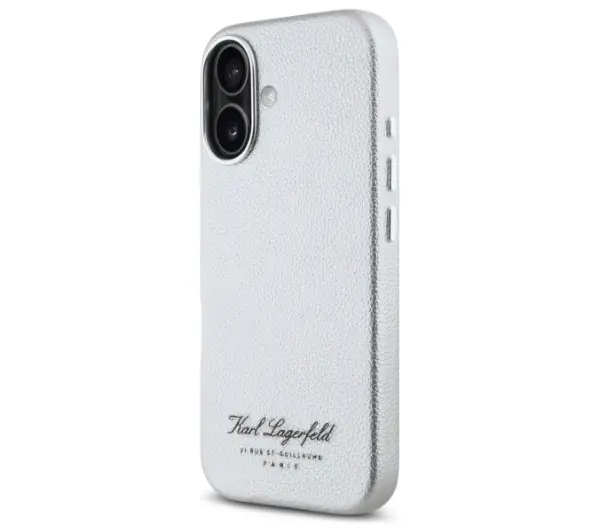 Karl Lagerfeld Hotel RSG do iPhone 16 Szary