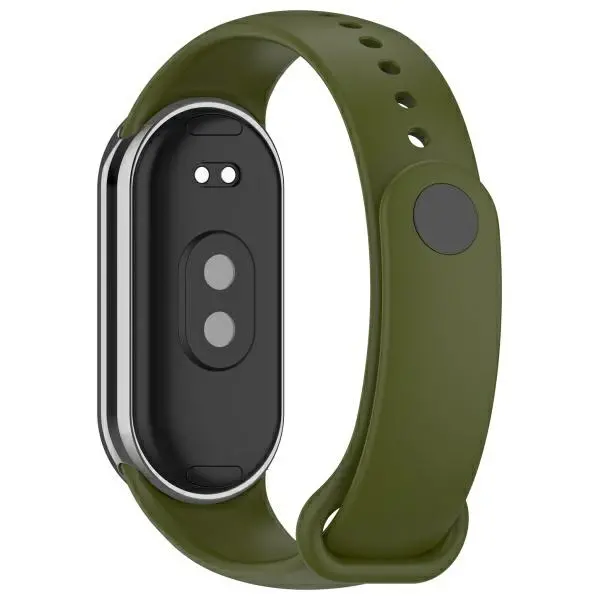 Pasek Beline Simple do Mi Band 9/8 Zielony