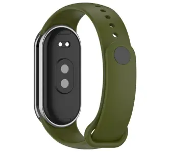 Pasek Beline Simple do Mi Band 9/8 Zielony