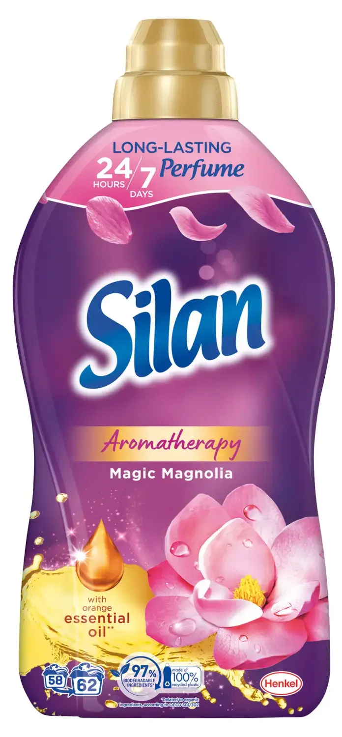 Płyn do płukania Silan Aromatherapy Magic Magnolia 62 prania 1,364l