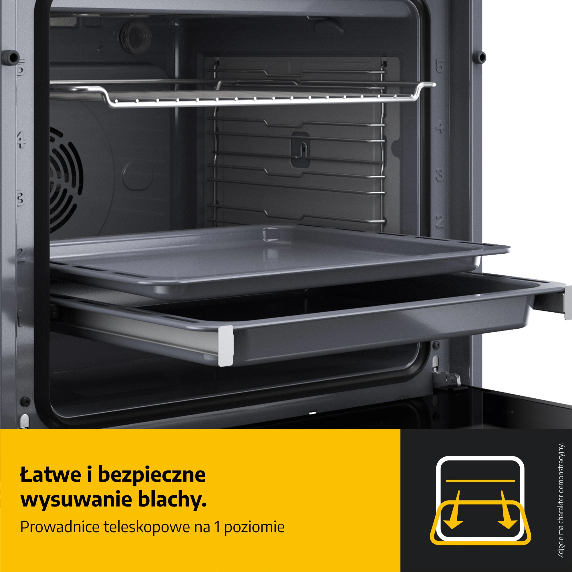 Piekarnik elektryczny parowy Whirlpool Absolute AKZ9S 8270 FB Termoobieg AirFry Czarny