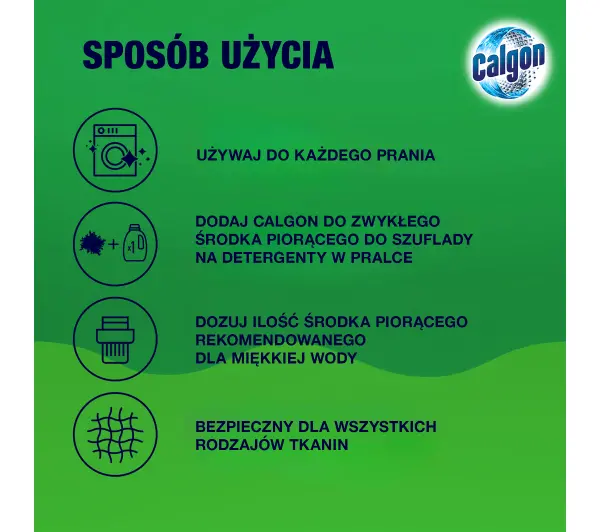 Calgon Hygiene+ zestaw 2x1kg