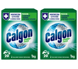 Calgon Hygiene+ zestaw 2x1kg