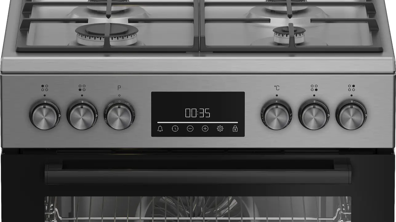 фото Комбінована плита Beko FBM62330GXTN