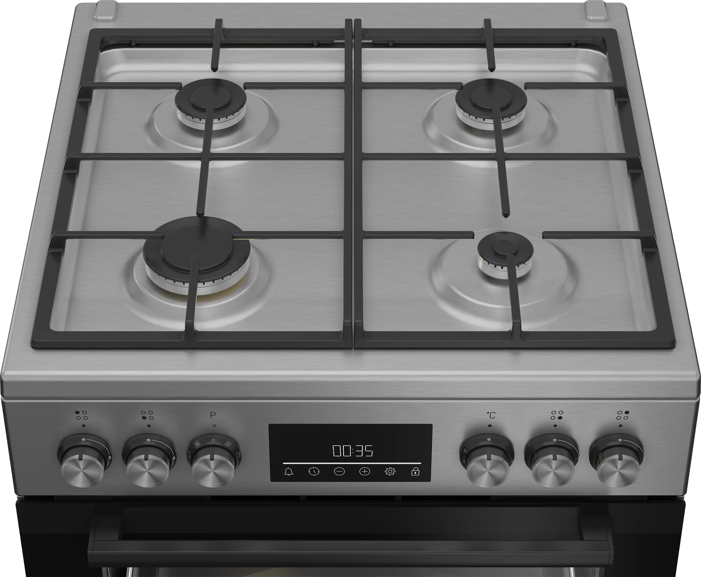 фото Комбінована плита Beko FBM62330GXTN