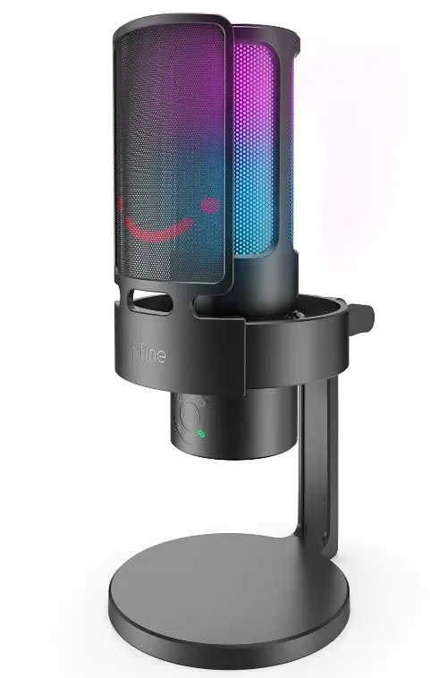 Mikrofon Fifine AmpliGame A8 Plus Przewodowy Pojemnościowy Czarny